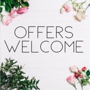 Always open to offers